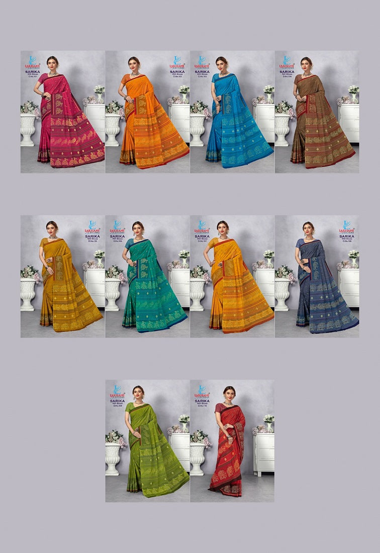 Sarika Lakhani Cotton Sarees