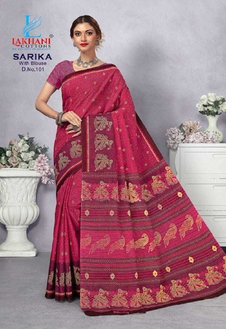 Sarika Lakhani Cotton Sarees