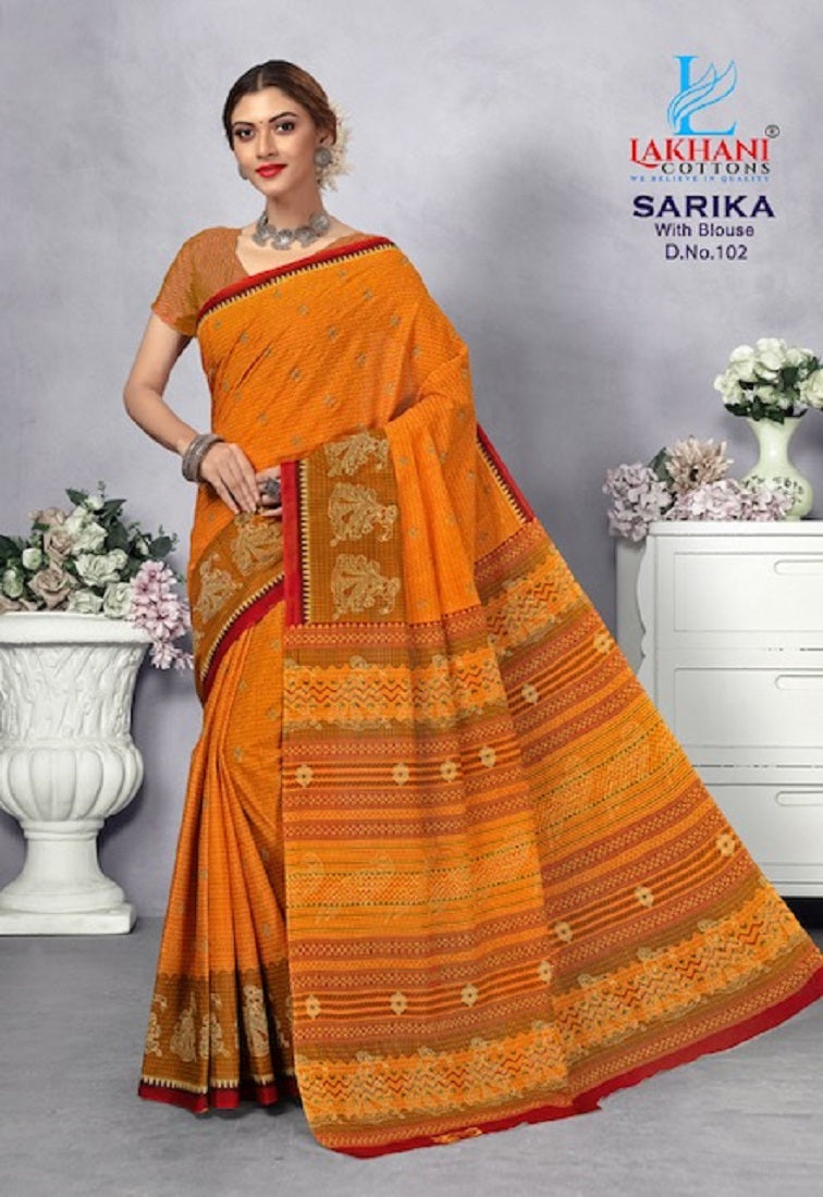 Sarika Lakhani Cotton Sarees