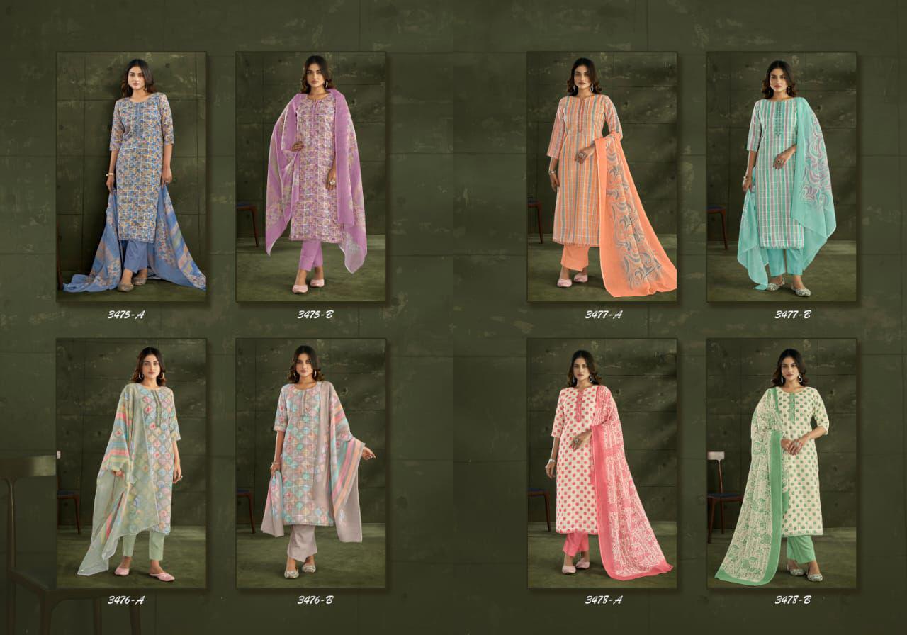 Sarika Rivaa Linen Pant Style Suits