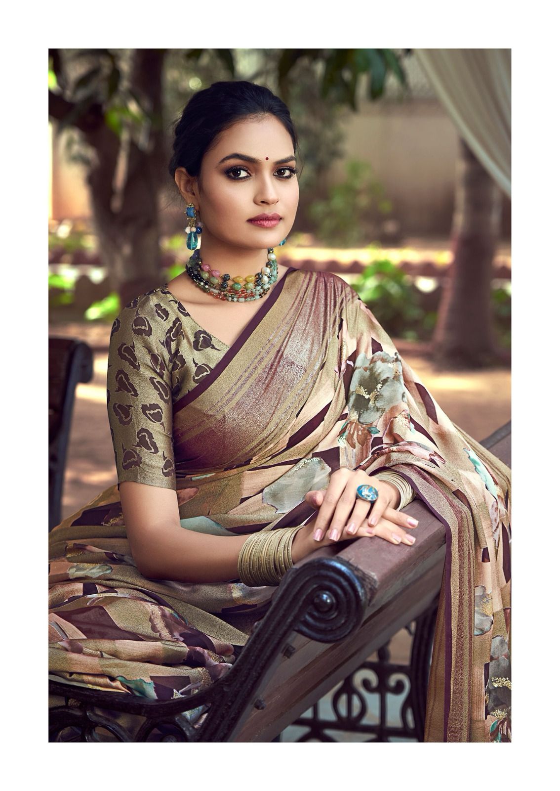 Saroj Vol 2 Kashvi Creation Dull Moss Sarees
