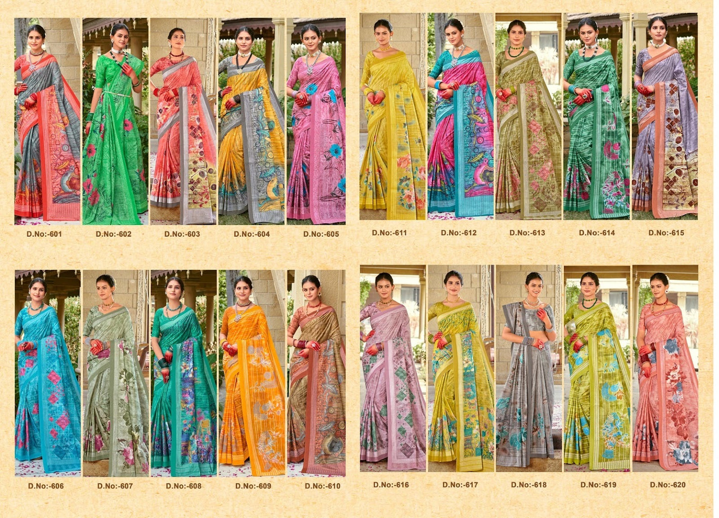 Saroj Vol 6 Lakhani Cotton Sarees