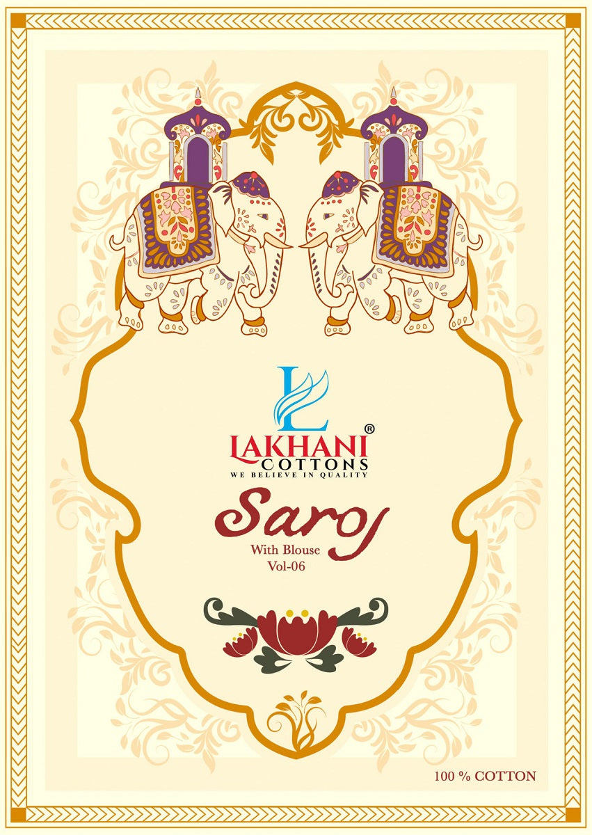 Saroj Vol 6 Lakhani Cotton Sarees