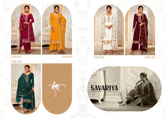 Savariya Radha Trendz Georgette Plazzo Style Suits