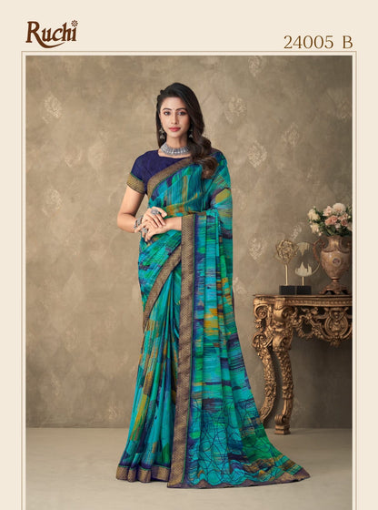 Savera-7 Edition Ruchi Chiffon Sarees