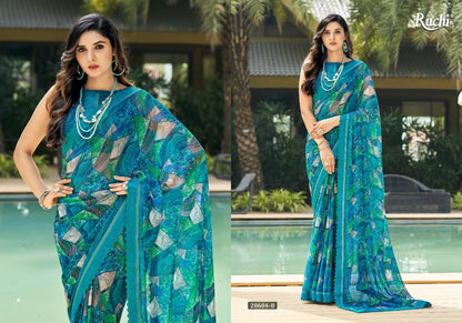 Savera-8 Ruchi Chiffon Sarees