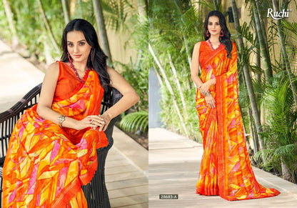 Savera-8 Ruchi Chiffon Sarees
