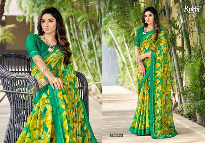 Savera-8 Ruchi Chiffon Sarees