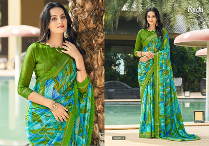 Savera-8 Ruchi Chiffon Sarees