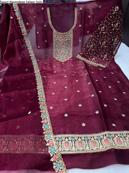 Sayuri Nayandeep Viscose Salwar Suits