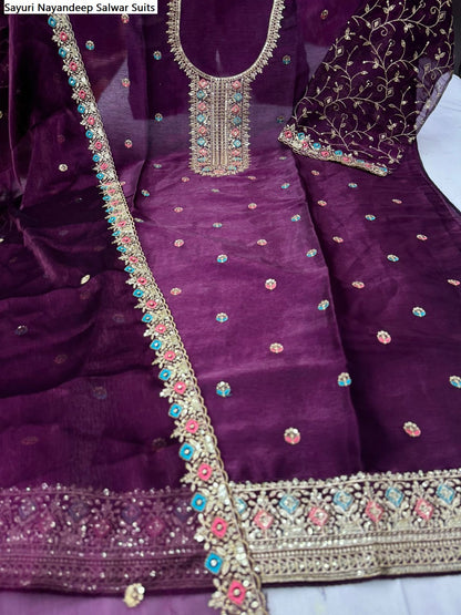 Sayuri Nayandeep Viscose Salwar Suits