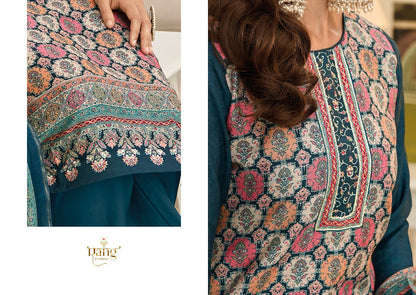 Scarlet Rang Fashion Muslin Pant Style Suits