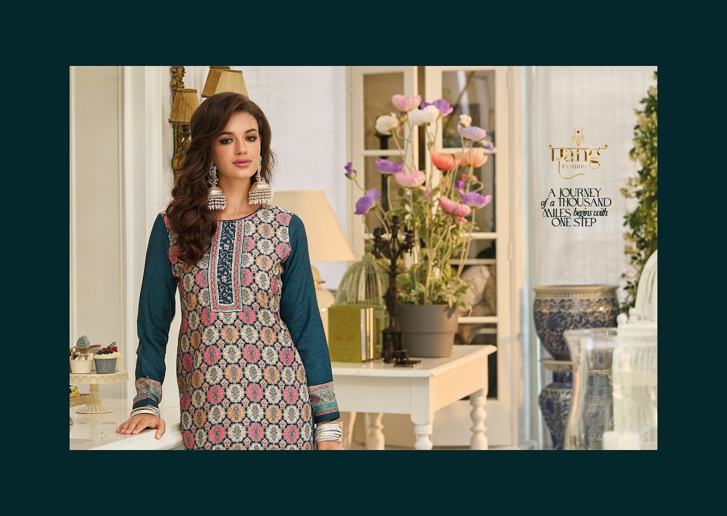 Scarlet Rang Fashion Muslin Pant Style Suits