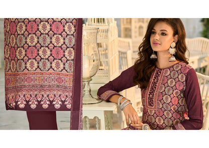 Scarlet Rang Fashion Muslin Pant Style Suits