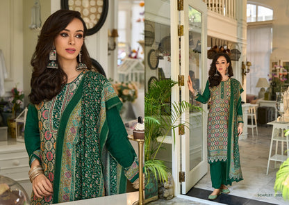 Scarlet Rang Fashion Muslin Pant Style Suits