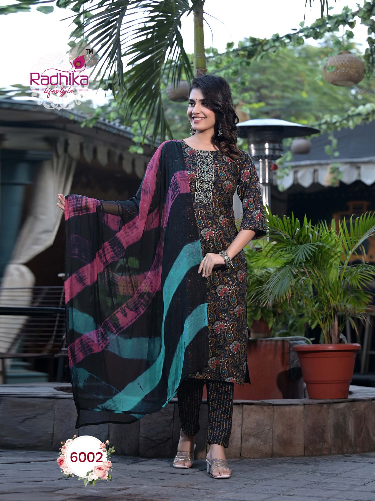 Seerat Vol 6 Radhika Lifestyle Rayon Readymade Pant Style Suits