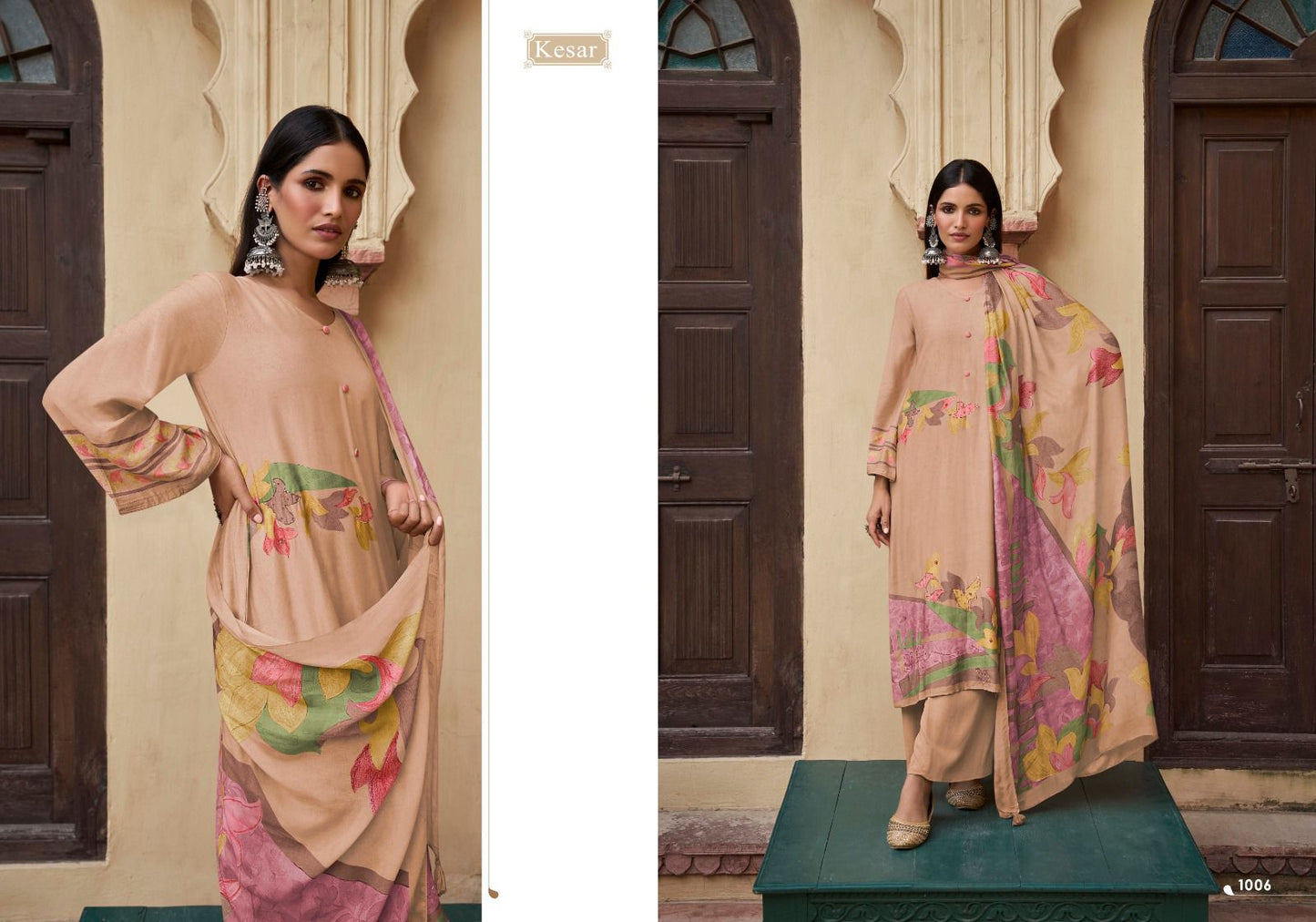 Sehar Karachi Prints Muslin Plazzo Style Suits