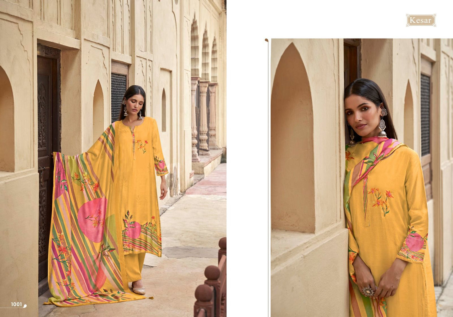 Sehar Karachi Prints Muslin Plazzo Style Suits