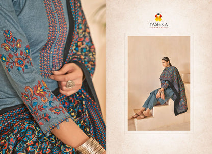 Seher Yashika Trends Cotton Plazzo Style Suits