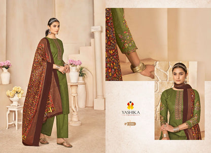 Seher Yashika Trends Cotton Plazzo Style Suits