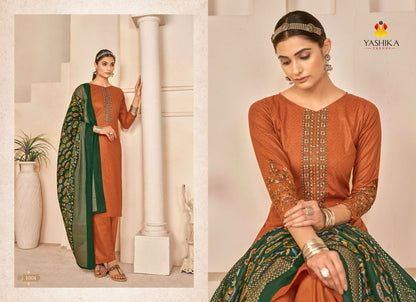 Seher Yashika Trends Cotton Plazzo Style Suits