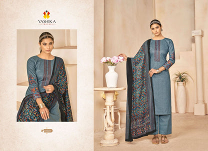 Seher Yashika Trends Cotton Plazzo Style Suits