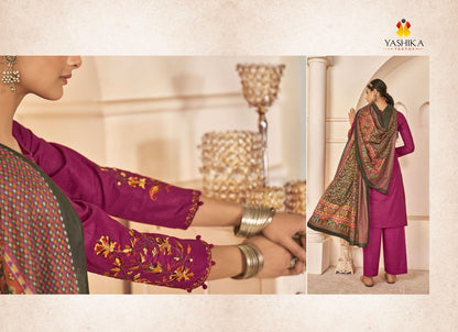 Seher Yashika Trends Cotton Plazzo Style Suits