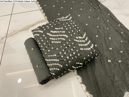 Self Bandhej 2710 Balajit Salwar Suits