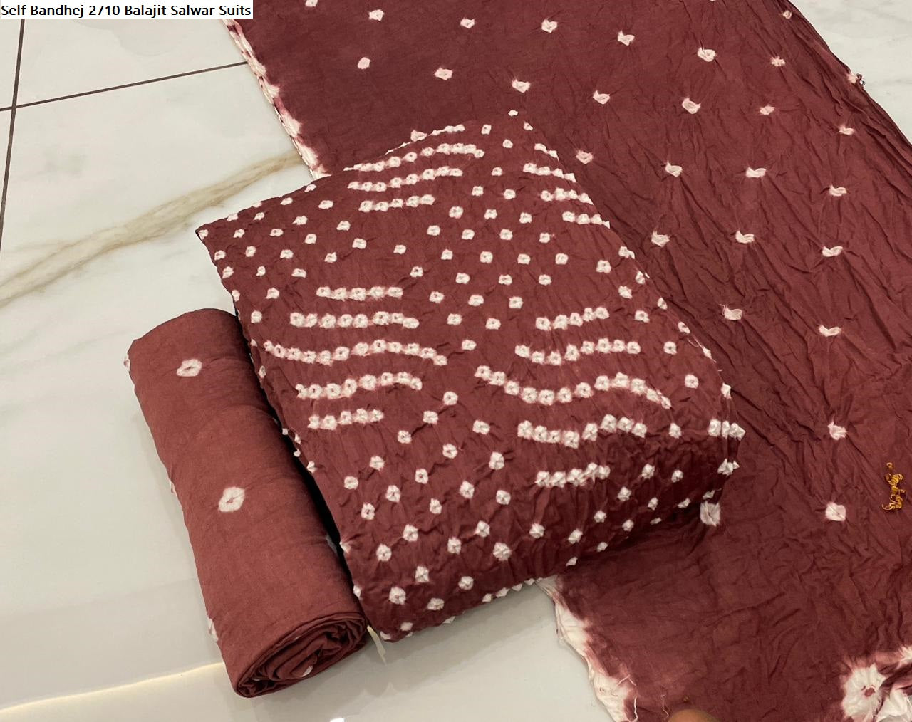 Self Bandhej 2710 Balajit Salwar Suits