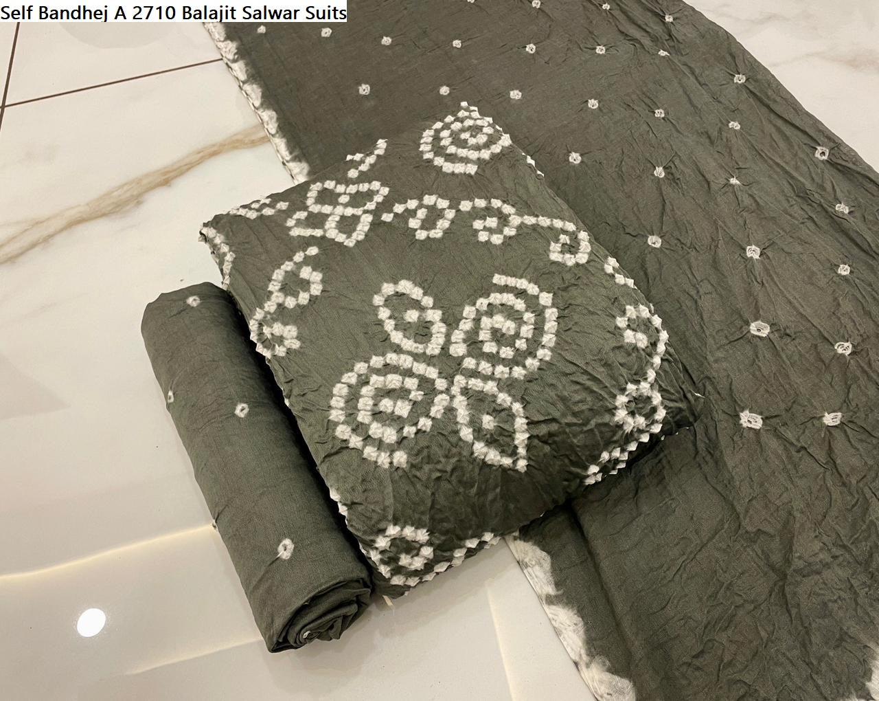 Self Bandhej A 2710 Balajit Salwar Suits