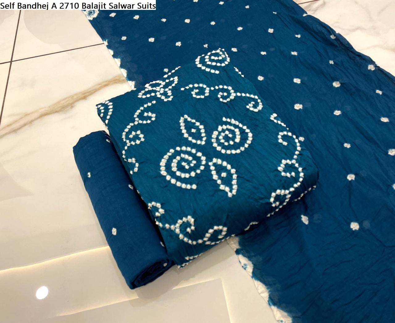 Self Bandhej A 2710 Balajit Salwar Suits