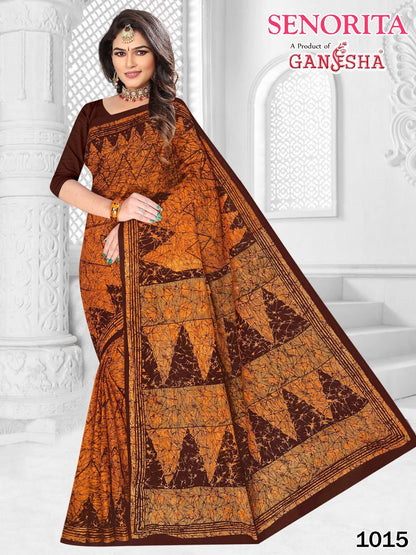 Senorita Vol 1 Ganesha Cotton Sarees