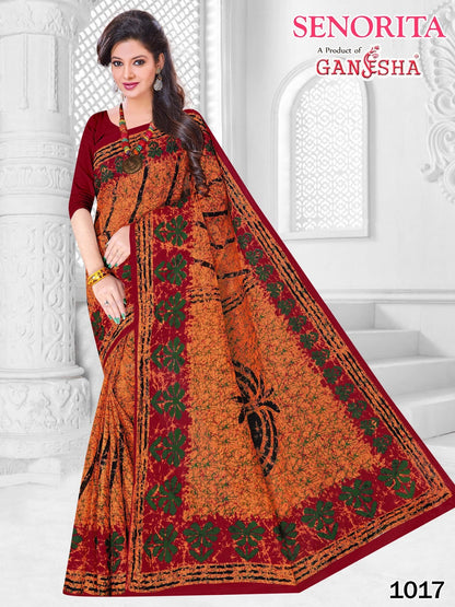 Senorita Vol 1 Ganesha Cotton Sarees