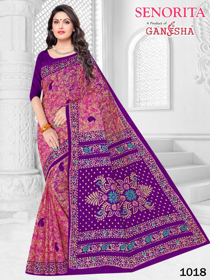 Senorita Vol 1 Ganesha Cotton Sarees