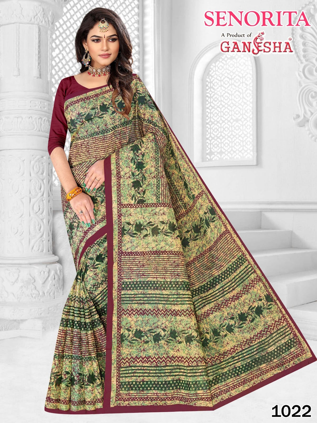 Senorita Vol 1 Ganesha Cotton Sarees