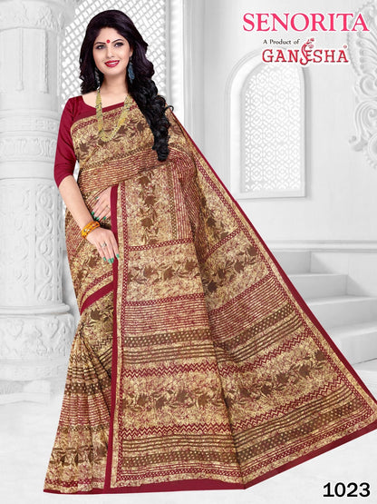 Senorita Vol 1 Ganesha Cotton Sarees