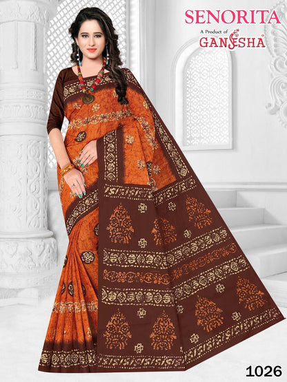 Senorita Vol 1 Ganesha Cotton Sarees