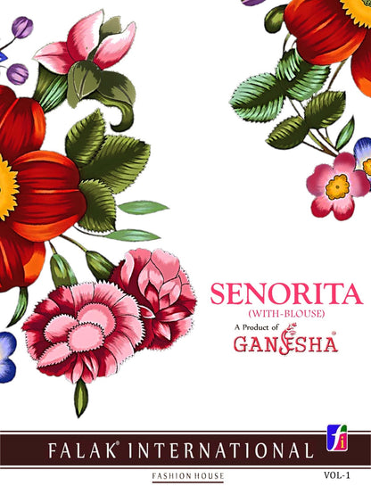 Senorita Vol 1 Ganesha Cotton Sarees