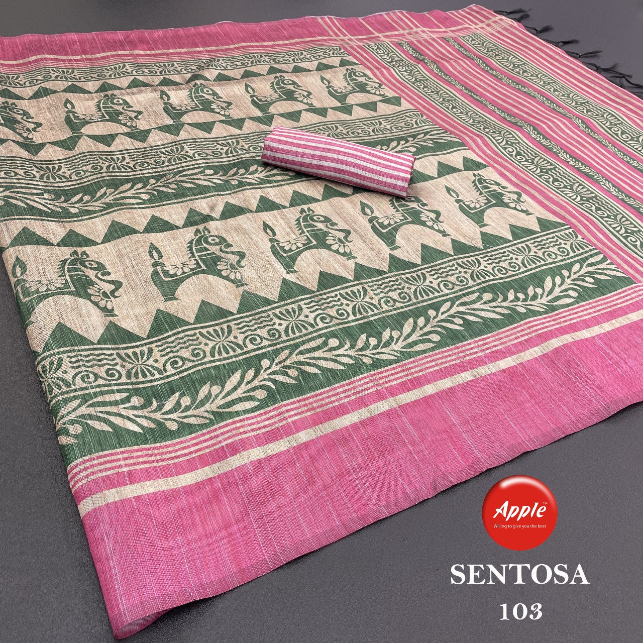 Sentosa Vol 1 Apple Sarees