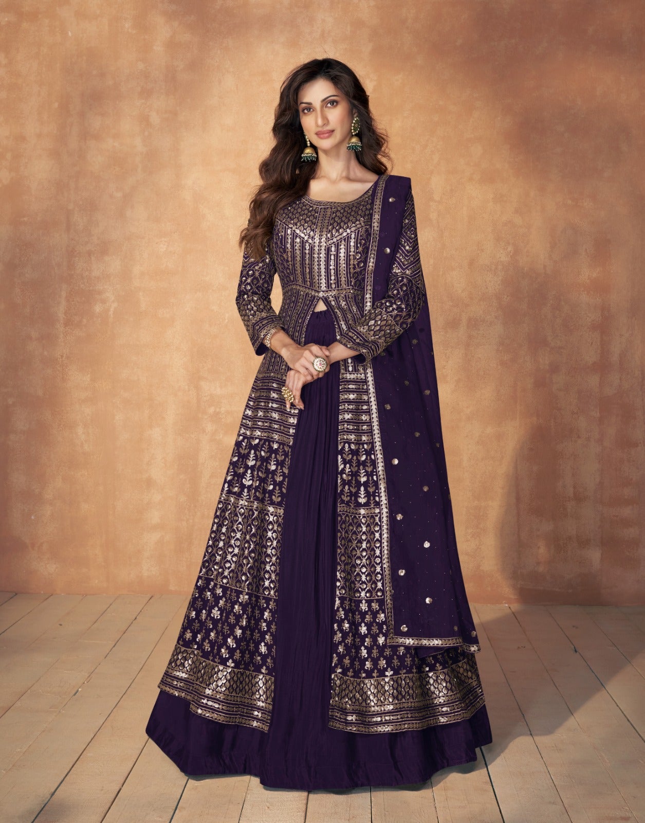 Sequnce Aashirwad Creation Georgette Readymade Suits