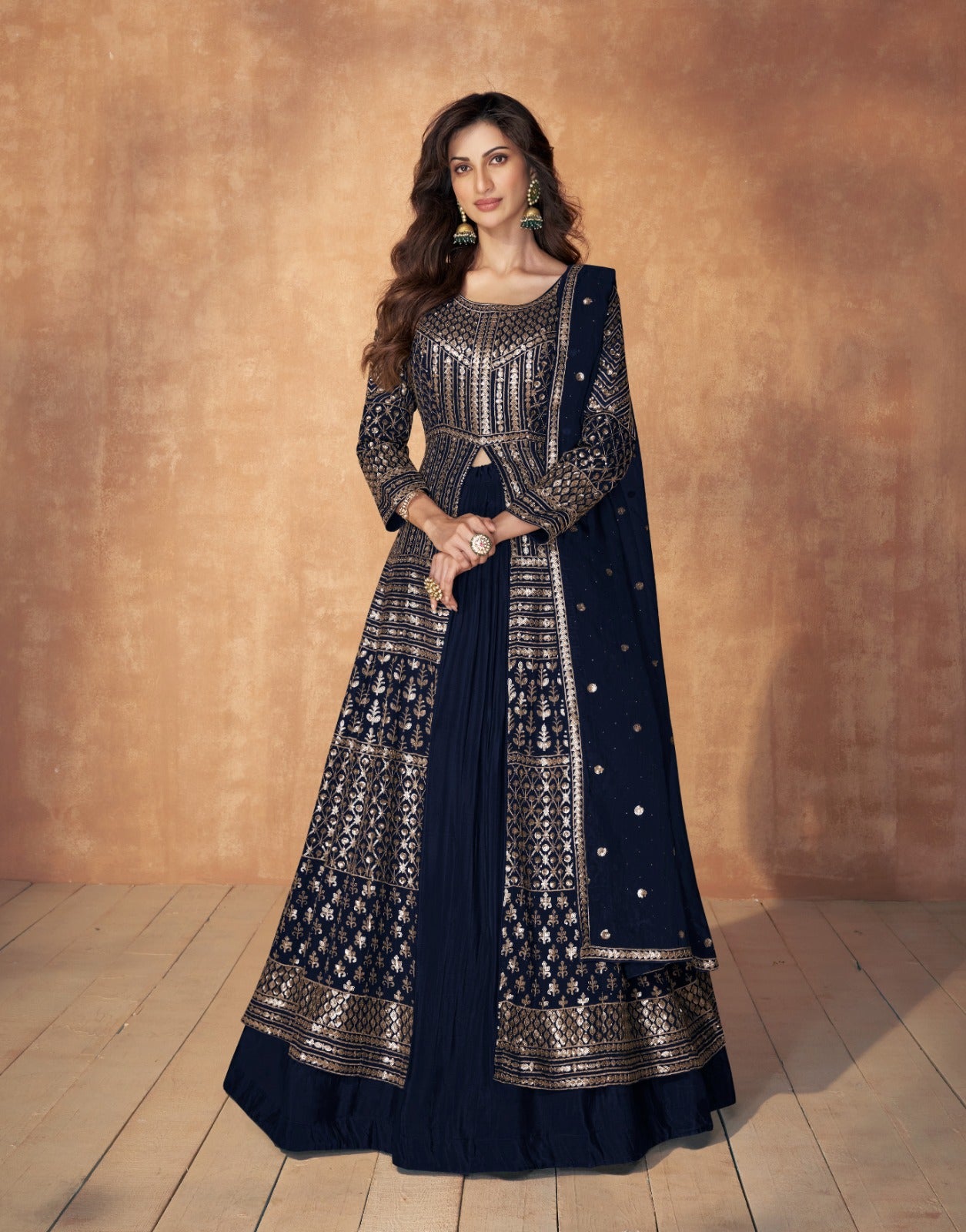 Sequnce Aashirwad Creation Georgette Readymade Suits