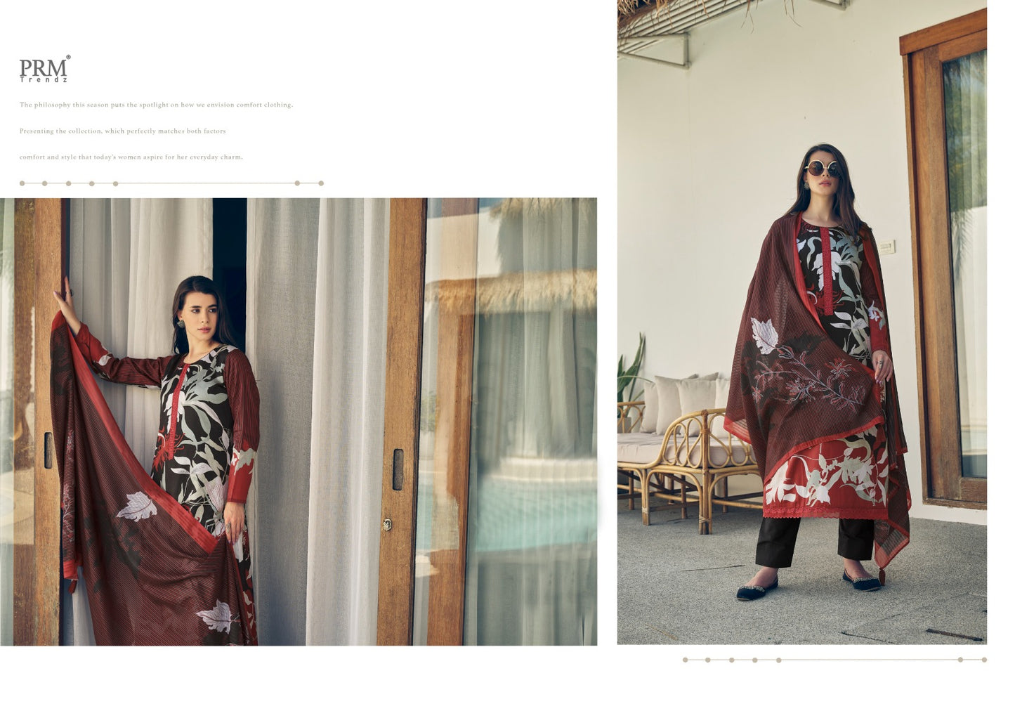 Serein Prm Trendz Jaam Cotton Pant Style Suits