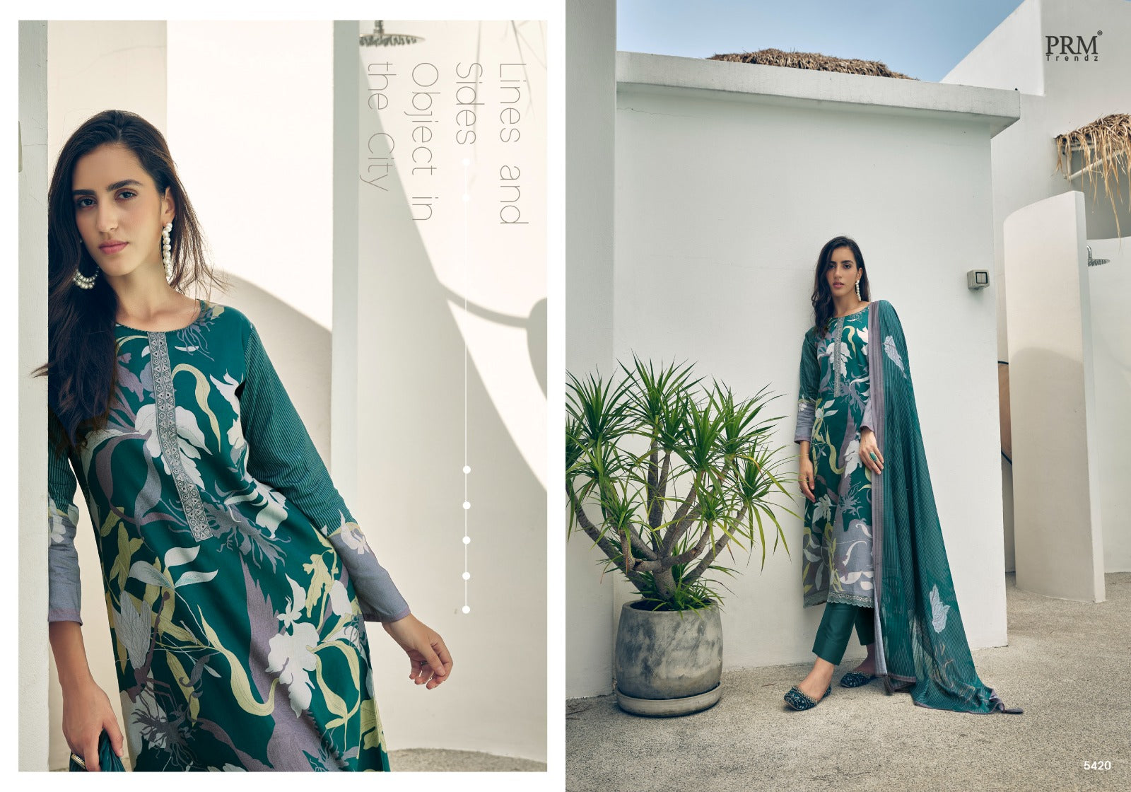 Serein Prm Trendz Jaam Cotton Pant Style Suits