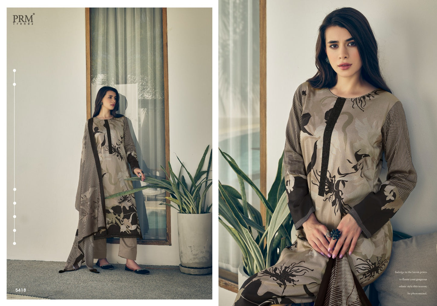 Serein Prm Trendz Jaam Cotton Pant Style Suits