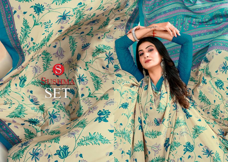Set Sushma Crape Sarees