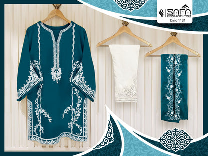 Sf 1131 Safa Fashion Fab Georgette Pakistani Readymade Suits