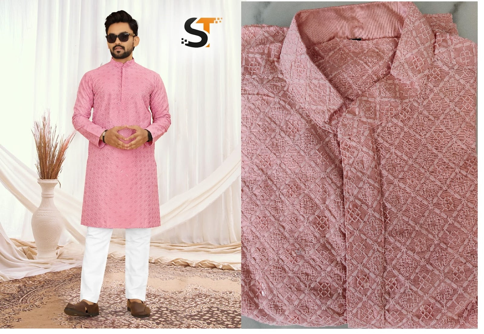 Shaadi Special Vol 3 Salas Silk Mens Kurta