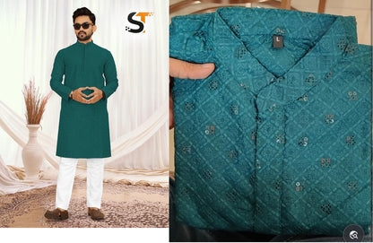 Shaadi Special Vol 3 Salas Silk Mens Kurta
