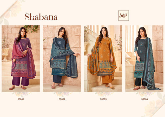 Shabana Vp Jaam Cotton Pant Style Suits
