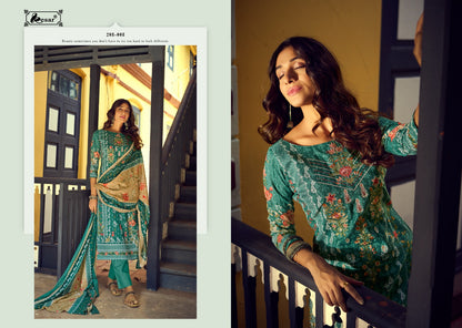 Shah Noor Kesar Lawn Cotton Karachi Salwar Suits